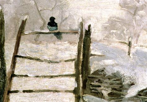 Art Reproduction The Magpie - Claude Monet - Reproductions