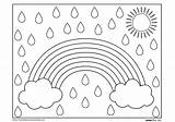 Free Printable Rainbow Coloring Pages sketch template