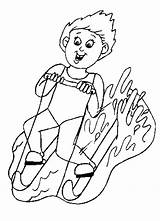 Water Skiing Coloring Pages  Best For Kids sketch template