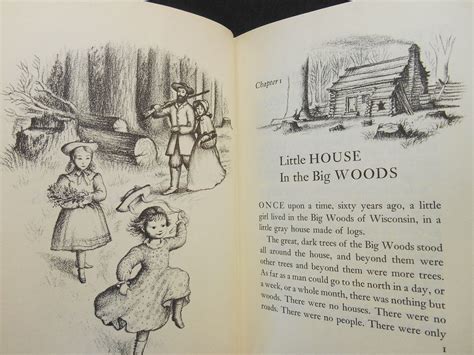 Little House in the Big Woods by Garth (Illustrations) Laura Ingalls; Williams - First Edition ...