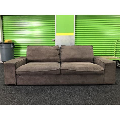 Ikea Kivik Grey Sofa - AptDeco