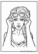 Coloring Pages For Teenage Girl Online sketch template