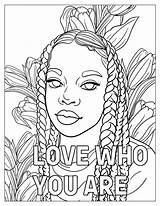 Pin On Black Women Diversity Coloring Pages sketch template