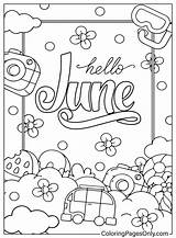 41 Páginas Para Colorear De Junio Gratis E Imprimibles Niños Y  sketch template