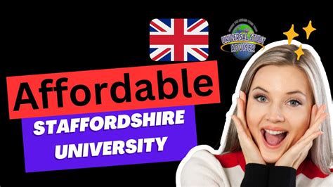 Staffordshire University In UK | Study In The UK | Top Programs, Fees, Eligibility, Scholarships ...