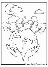 Earth Day Coloring Pages Colouring For Kids  sketch template