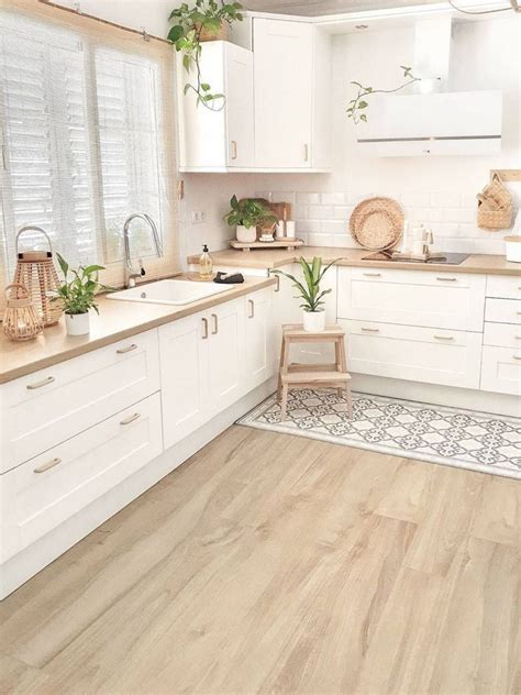 Cuisines Blanches Et Bois - Cuisine Style Scandinave Blanche Cuisine Blanche Et Bois Inspiration ...