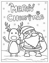 84 Santa Coloring Pages Free PDF Printables sketch template