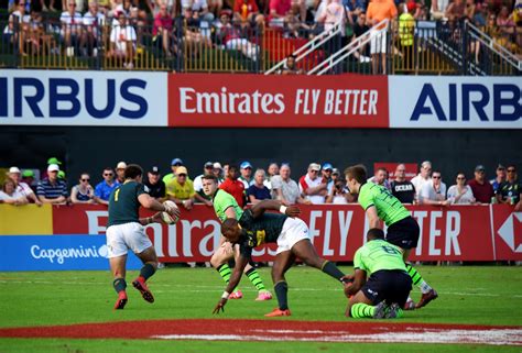 Emirates raises the excitement at the 50th running of the Emirates Airline Dubai Rugby Sevens