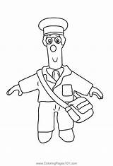 Postman Dot Pat Coloring Pages Worksheets Worksheet Dots Connect  sketch template
