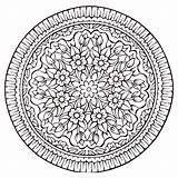 Mandalas For Kids  Coloring Pages sketch template