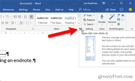 How to Work With ScreenTips in Microsoft Word