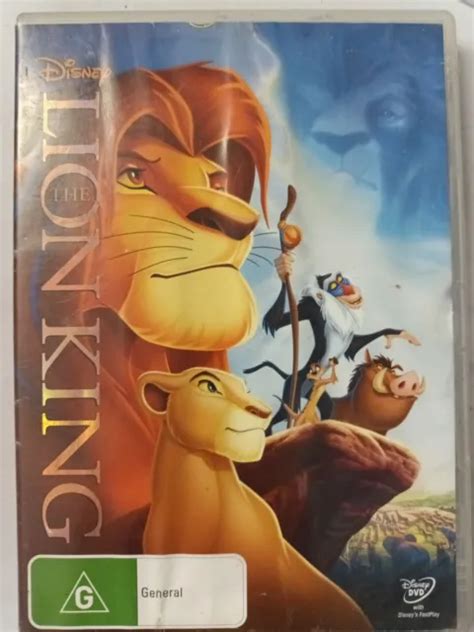 THE LION KING, DVD, 1994 Disney Animated Family Movie bc340 £5.20 - PicClick UK