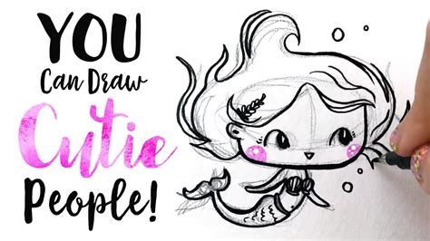 Learn How to Draw Cute People or Characters the Easy Way! (Class ...