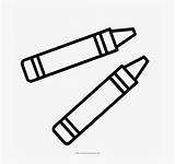 Crayon Template School Crayons Color Box Clipart Classroom Activity  sketch template