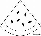How To Draw A Watermelon Plus Free Coloring Page  Craftsonfire sketch template