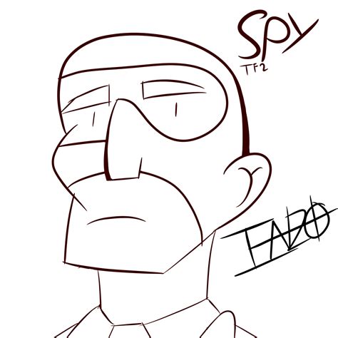 Spy (Sketch #1) by EnzoEK on Newgrounds