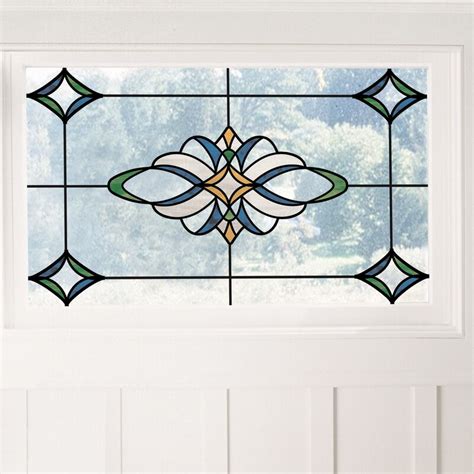 Fleur De Lis Living Stained Glass Window Decal & Reviews | Wayfair