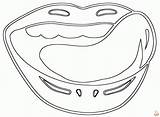 Printable Mouth Coloring Pages Free For Kids And Adults sketch template