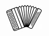 Coloring Pages Accordion 25 Pcs  Download Or Print For Free 13485 sketch template