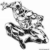 Black Panther By CarlosGomezArtist Coloring Page Printable sketch template