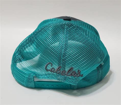 Cabelas Hat Embroidered Antlers Rack Logo Trucker Mes… - Gem