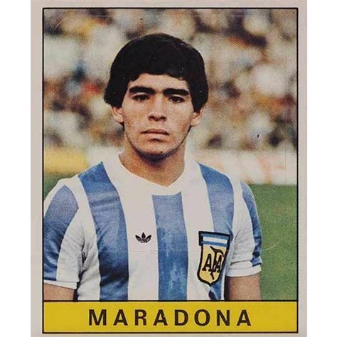 Diego Maradona Rookie Card List and Memorabilia Apparel Buying Guide