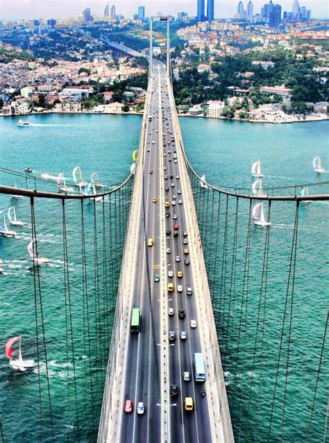 climbing bridges. | Bosphorus bridge, Places to travel, Wonders of the world