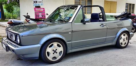 Welcome to my pleasuredome: Volkswagen Golf Mk1 Karmann Cabriolet 1988