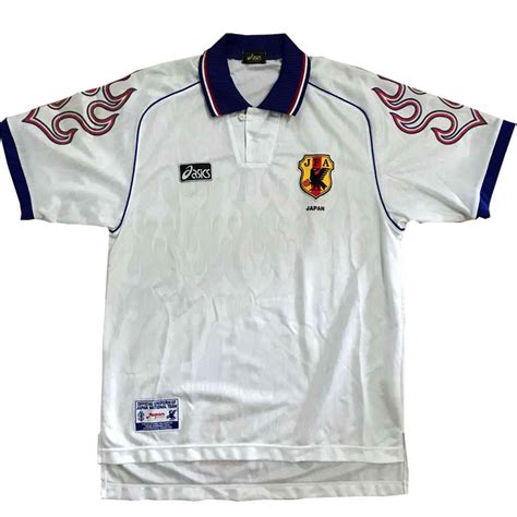 Retro 1998 Japan Away Soccer Jersey - Team Soccer Jerseys