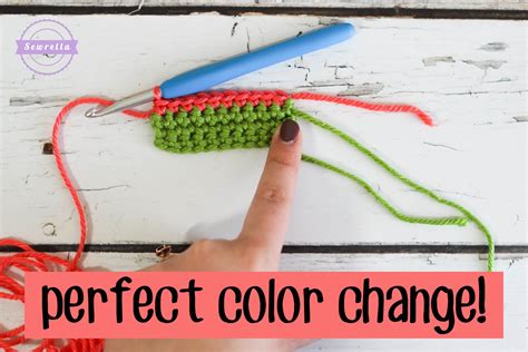 Magic Crochet Color Change • Sewrella