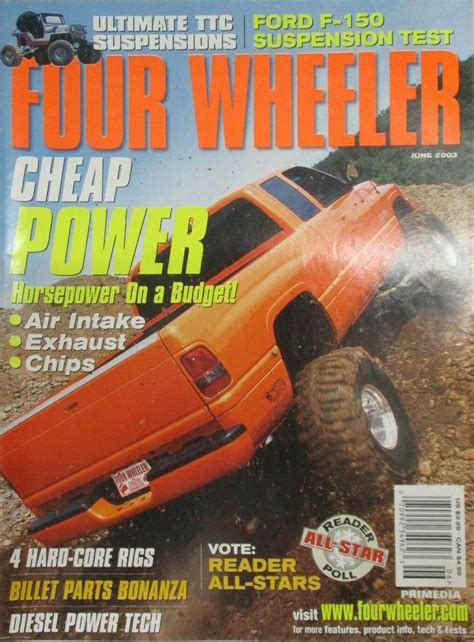 Four Wheeler June 2003, , Ultimate TTC Suspensions - Ford F-150 S