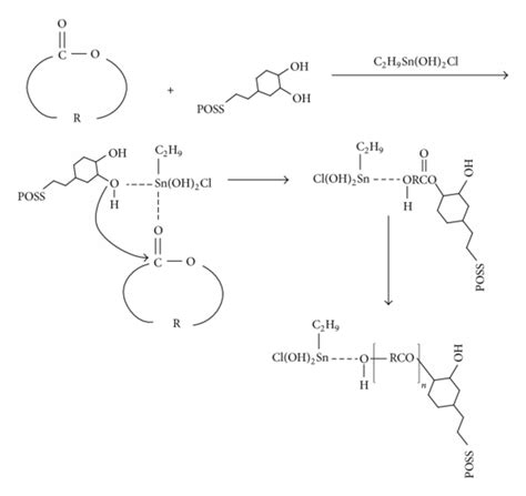 Proposed polymerization mechanism of c-PBT and POSS-OH. | Download Scientific Diagram