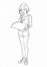 Lego Elves Emily Coloring Pages sketch template