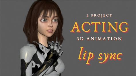 3D Animation (Alice Rig) - Acting ( Dialogue Alita battle angel) - YouTube