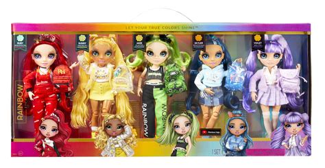 Buy Rainbow High Exclusive with 5 Jr High Fashion Doll Favorites Ages 4 & up Online at Lowest ...