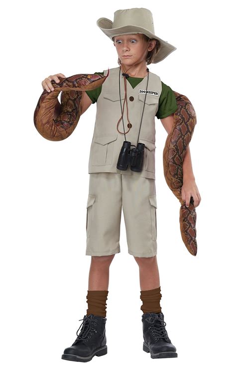 Kids Unisex Wild Life Expert Archaeologist Costume - fancydress.com