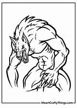 Werewolf Coloring Pages 15 Free Printable PDF Sheets sketch template