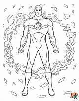 25 Green Lantern Coloring Pages For Kids  ColoringPagesWK sketch template