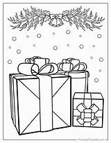 20 Christmas Present Coloring Pages Free PDF Printables sketch template