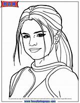 Coloring Pages Of Selena Gomez And Justin Bieber sketch template