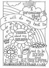 Girl Scout Brownie Coloring Pages Sketch Page sketch template