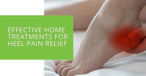 Discover 148+ heel pain treatment home remedies best - esthdonghoadian