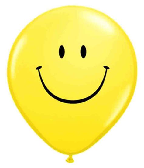 Nxt Gen Yellow Smiley Face Balloons - Pack of 100 - Buy Nxt Gen Yellow Smiley Face Balloons ...