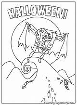28 Páginas Para Colorear De Bob Esponja Halloween Gratis E  sketch template
