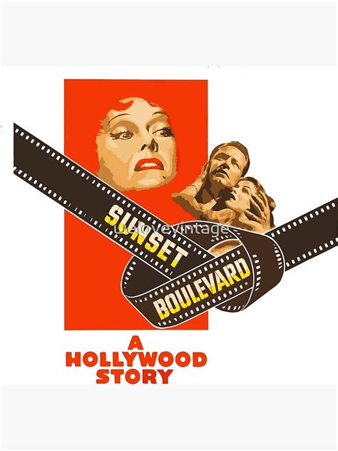 "Sunset boulevard" Poster by welovevintage | Redbubble