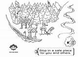 Ski Lodge Coloring Pages sketch template