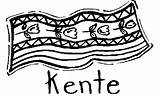 Kente Cloth Coloring Page At GetColoringscom  Free Printable sketch template