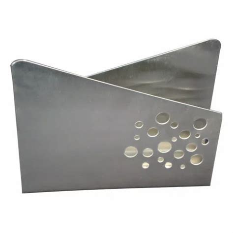 Heritage Silver Stainless Steel Napkin Holder, Rs 120/pc Heritage India | ID: 7138749612