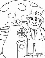 Free Printable Leprechaun Coloring Pages For Kids And Adults sketch template
